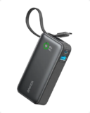 Anker Nano Powerbank,10.000mAh Powerbank mit eingebautem USB-C Kabel